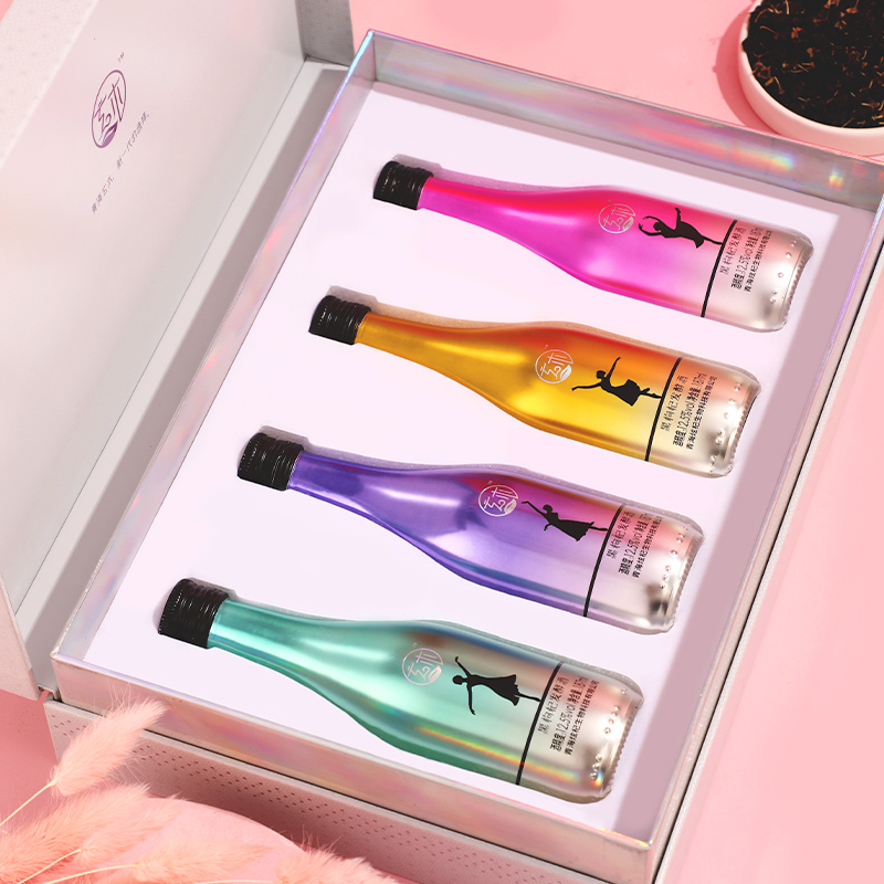 炫彩系列黑枸杞發酵酒包裝設計